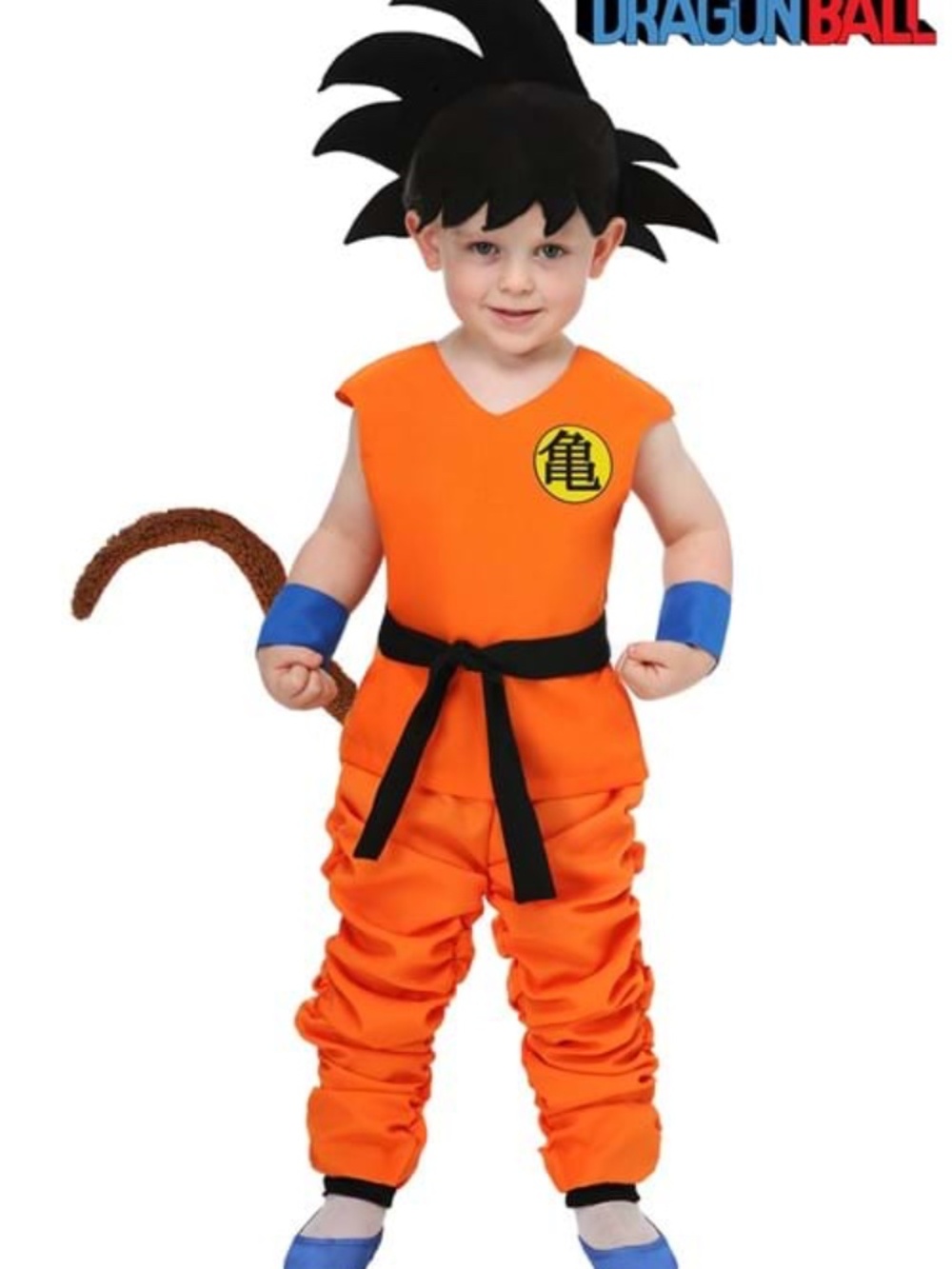 NWT Goku Dragon Ball Z Toddler Halloween Costume - Size 2T